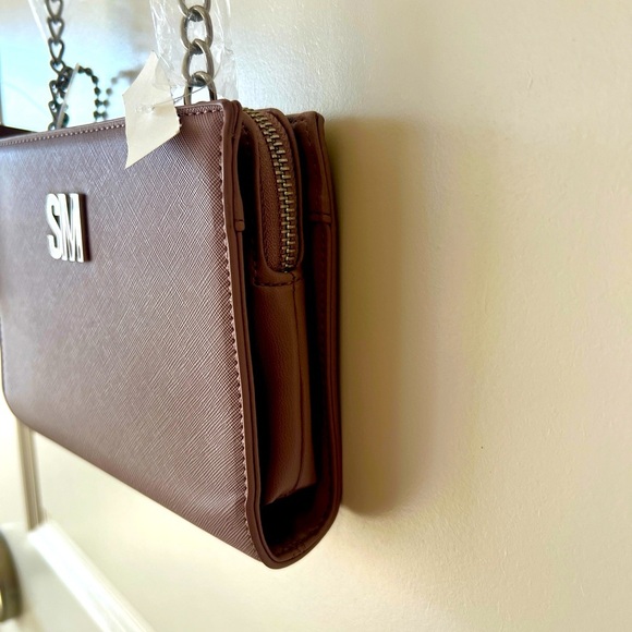 New With Tags Steve Madden Lilac Mauve Crossbody Bag - Picture 6 of 12